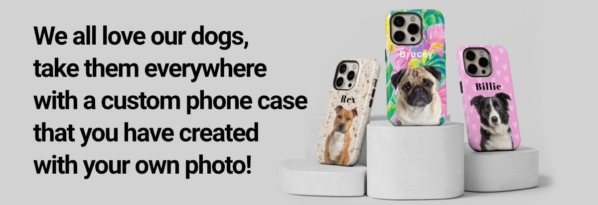 Your dog's photo on a phone case